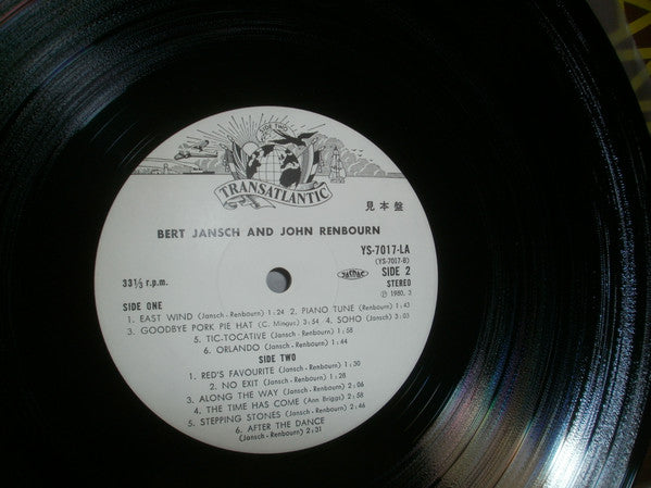 Bert Jansch - Bert And John (Vinyl, LP, Album, Promo, Reissue) Very Good Plus (VG+) / Very Good (VG)