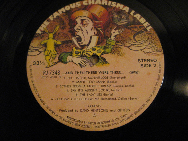 Genesis - ...And Then There Were Three... (Vinyl, LP, Album) Near Mint (NM or M-) / Very Good Plus (VG+)