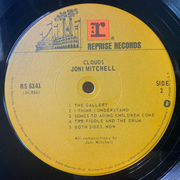 Joni Mitchell - Clouds (Vinyl, LP, Album, Reissue) Near Mint (NM or M-) / Very Good Plus (VG+)