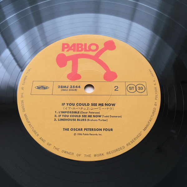 The Oscar Peterson Quartet - If You Could See Me Now (Vinyl, LP, Album) Very Good Plus (VG+) / Very Good Plus (VG+)