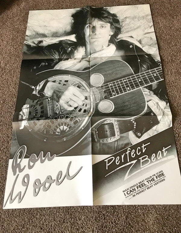 Ron Wood - I Can Feel The Fire (Vinyl, 12", 45 RPM, Maxi-Single, Stereo) Very Good (VG) / Very Good Plus (VG+)