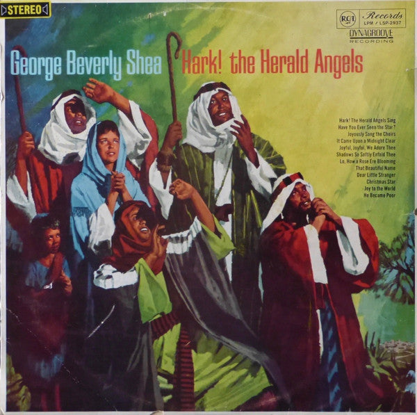 George Beverly Shea - Hark! The Herald Angels (Vinyl, LP, Stereo) Near Mint (NM or M-) / Very Good (VG)