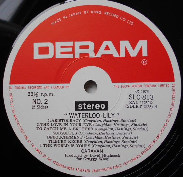 Caravan - Waterloo Lily (Vinyl, LP, Album, Reissue) Near Mint (NM or M-) / Very Good Plus (VG+)