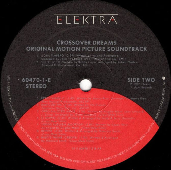 Various - Crossover Dreams (Original Motion Picture Soundtrack) (Vinyl, LP) Very Good Plus (VG+) / Very Good Plus (VG+)