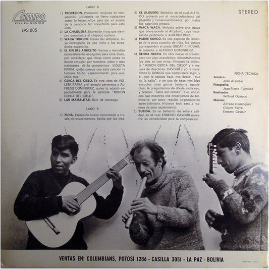 Alfredo Dominguez - Folklore 2 (Vinyl, LP, Album, Stereo) Good Plus (G+) / Good (G)