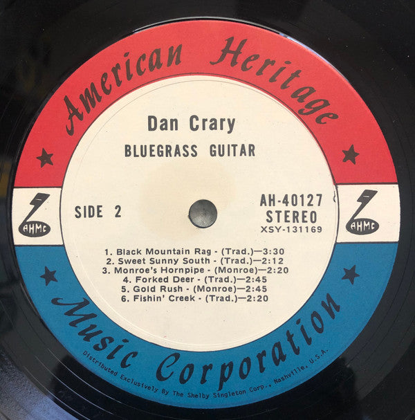 Dan Crary - Bluegrass Guitar (Vinyl, LP, Album) Very Good Plus (VG+) / Very Good Plus (VG+)