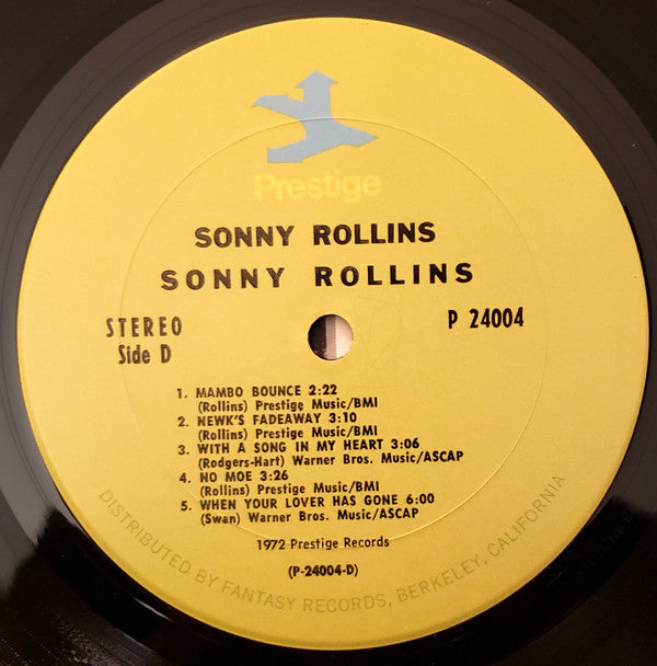 Sonny Rollins - Sonny Rollins (2xVinyl, LP, Compilation, Stereo) Very Good (VG) / Very Good (VG)