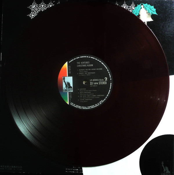 The Ventures - Christmas Album (Vinyl, LP, Album, Stereo) Good Plus (G+) / Very Good Plus (VG+)