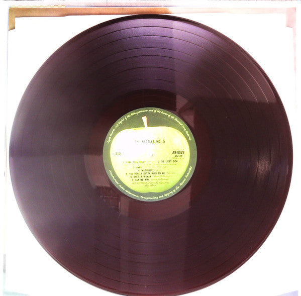 The Beatles - Beatles No. 5 (Vinyl, LP, Compilation, Reissue, Mono) Very Good (VG) / Very Good Plus (VG+)