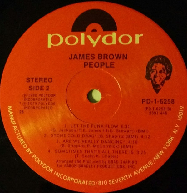 James Brown - People (Vinyl, LP, Album) Very Good (VG) / Very Good Plus (VG+)