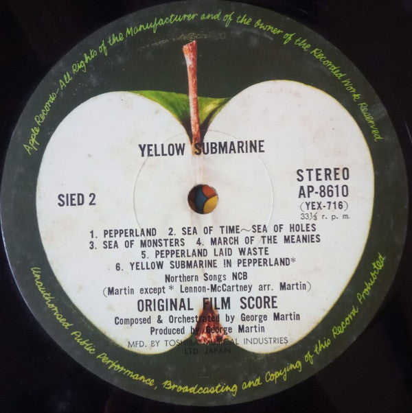 The Beatles - Yellow Submarine (Vinyl, LP, Album, Stereo)