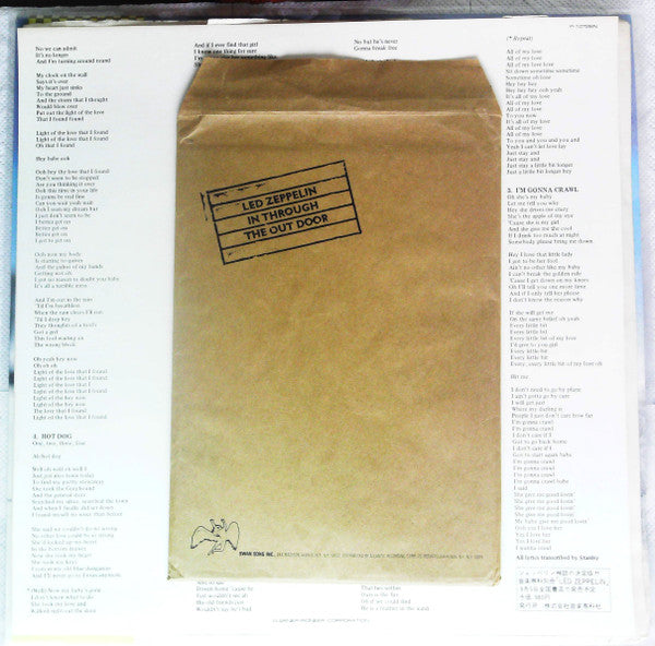 Led Zeppelin - In Through The Out Door (Vinyl, LP, Album)