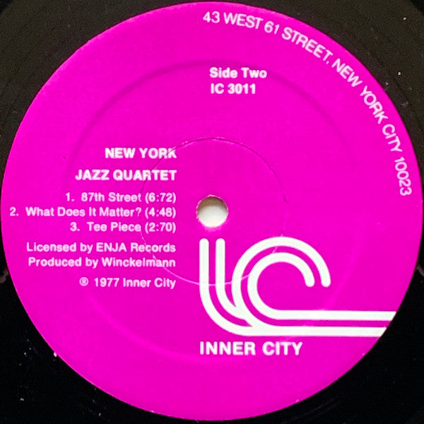New York Jazz Quartet - Surge (Vinyl, LP, Album) Good Plus (G+) / Good Plus (G+)