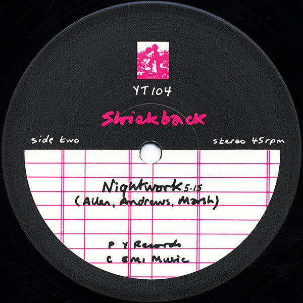 Shriekback - Working On The Ground (Vinyl, 12", 45 RPM, Stereo) Very Good Plus (VG+) / Near Mint (NM or M-)