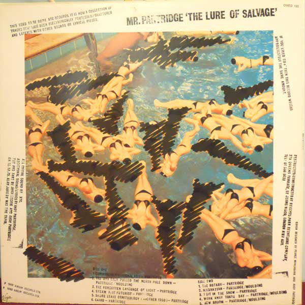 Andy Partridge - Take Away / The Lure Of Salvage (Vinyl, LP, Album, Reissue, Stereo) Very Good (VG) / Good Plus (G+)
