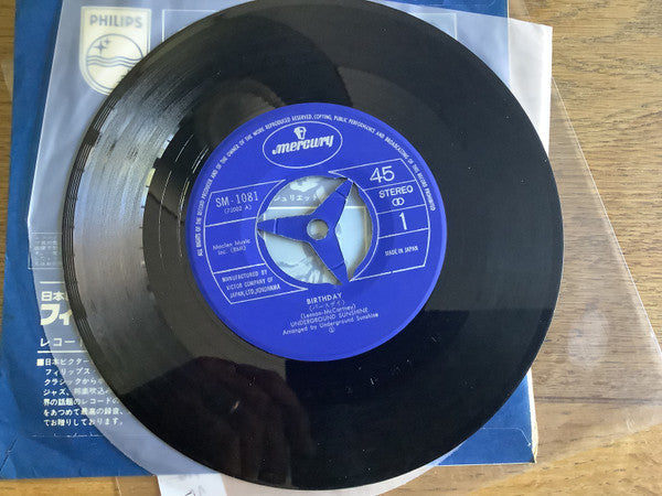 Underground Sunshine - Birthday (Vinyl, 7", 45 RPM, Single, Stereo) Good Plus (G+) / Very Good (VG)