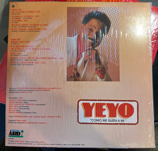 Aurelio "Yeyo" Estrada - Como Me Gusta A Mi (Vinyl, LP) Good Plus (G+) / Very Good (VG)