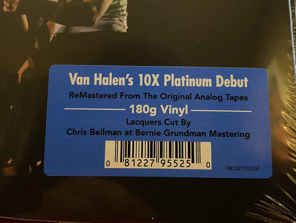 Van Halen - Van Halen (Vinyl, LP, Album, Reissue, Remastered) Very Good Plus (VG+) / Very Good Plus (VG+)