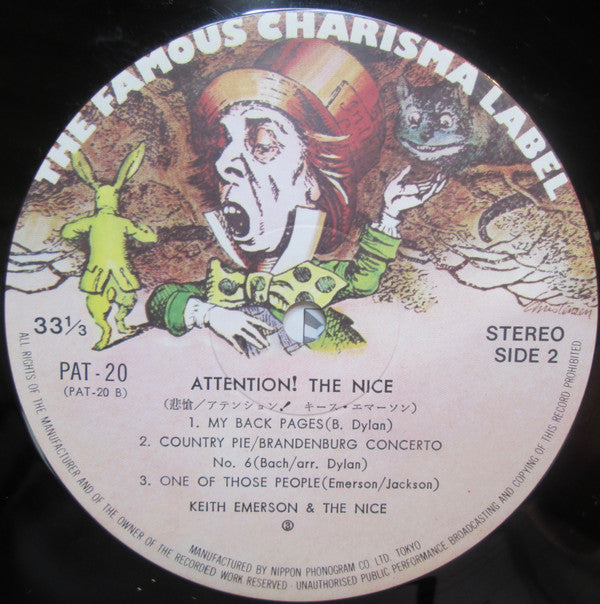 The Nice - Attention! (Vinyl, LP, Compilation, Stereo)