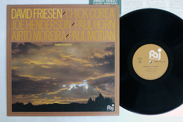 David Friesen - Amber Skies (Vinyl, LP, Album) Very Good Plus (VG+) / Very Good Plus (VG+)