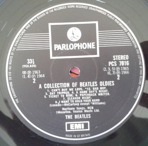 The Beatles - A Collection Of Beatles Oldies (Vinyl, LP, Compilation, Reissue, Stereo) Very Good (VG) / Good Plus (G+)