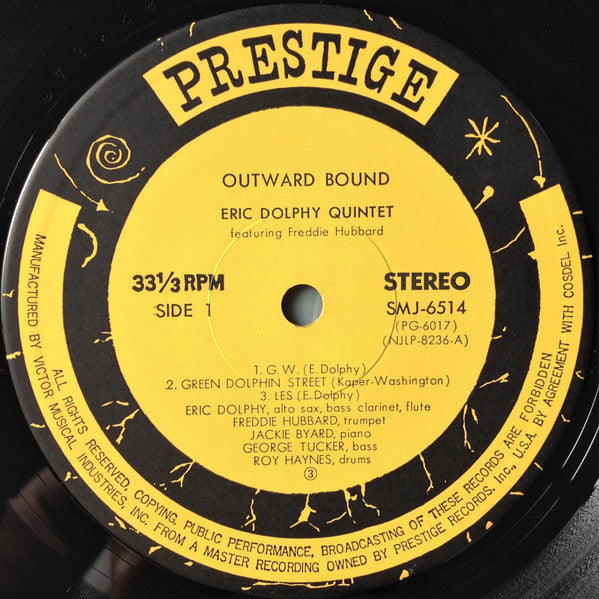 Eric Dolphy Quintet - Outward Bound = アウトワード・バウンド (Vinyl, LP, Album...