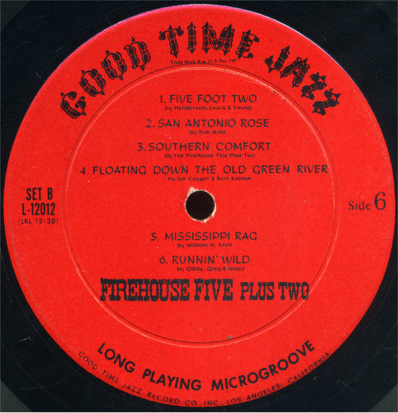 Firehouse Five Plus Two - The Firehouse Five Story, Vol. 3 (Vinyl, LP) Very Good (VG) / Very Good (VG)