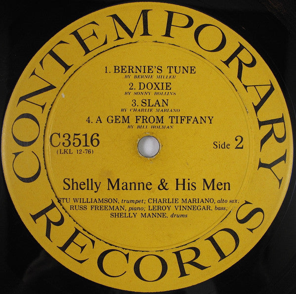 Shelly Manne & His Men - Vol. 4 - Swinging Sounds (Vinyl, LP, Album) Very Good (VG) / Very Good (VG)