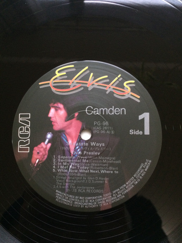 Elvis Presley - Separate Ways (Vinyl, LP, Compilation) Very Good (VG) / Very Good (VG)