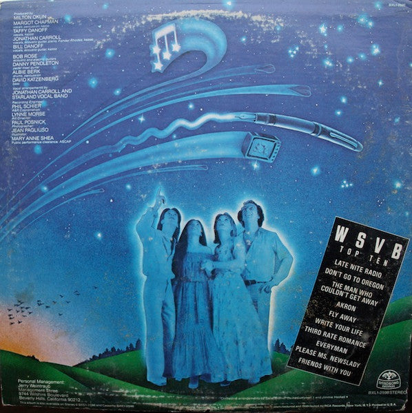 Starland Vocal Band - Late Nite Radio (Vinyl, LP) Very Good (VG) / Good Plus (G+)