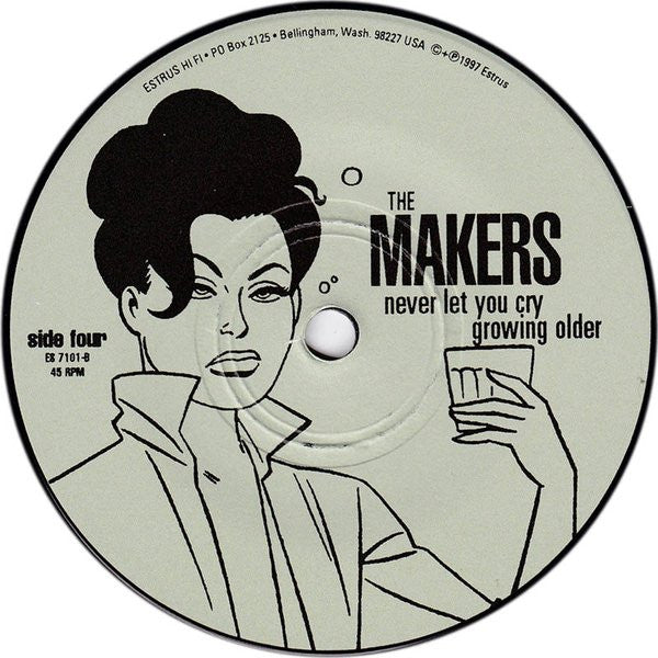 The Makers - Tear Your World Apart (2xVinyl, 7", 45 RPM) Very Good (VG) / Very Good (VG)