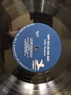 Lucky Thompson - Happy Days Are Here Again (Vinyl, LP, Album, Stereo) Very Good (VG) / Good Plus (G+)