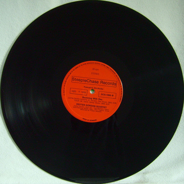 Dexter Gordon Quartet - Bouncin' With Dex (Vinyl, LP) Very Good (VG) / Good Plus (G+)