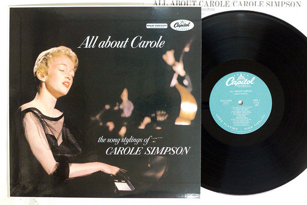Carole Simpson - All About Carole (Vinyl, LP, Album, Reissue) Very Good Plus (VG+) / Very Good Plus (VG+)