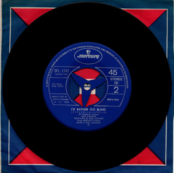 Rod Stewart - Twistin' The Night Away (Vinyl, 7", Single, 45 RPM) Very Good Plus (VG+) / Very Good (VG)
