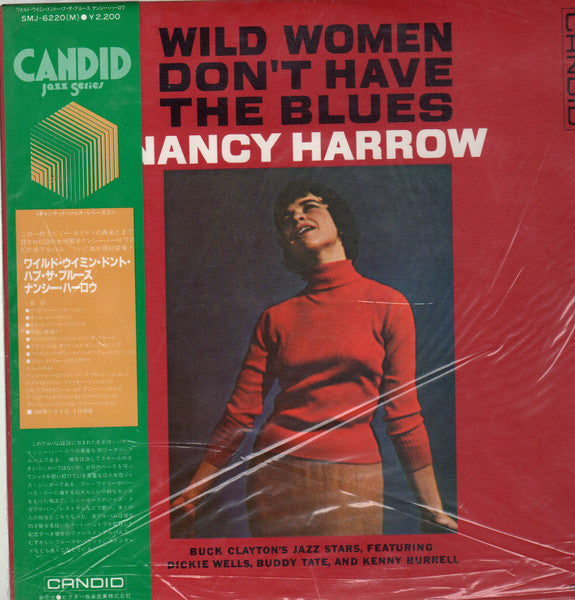 Nancy Harrow - Wild Women Don't Have The Blues (Vinyl, LP, Album, Reissue, Mono) Very Good Plus (VG+) / Very Good (VG)