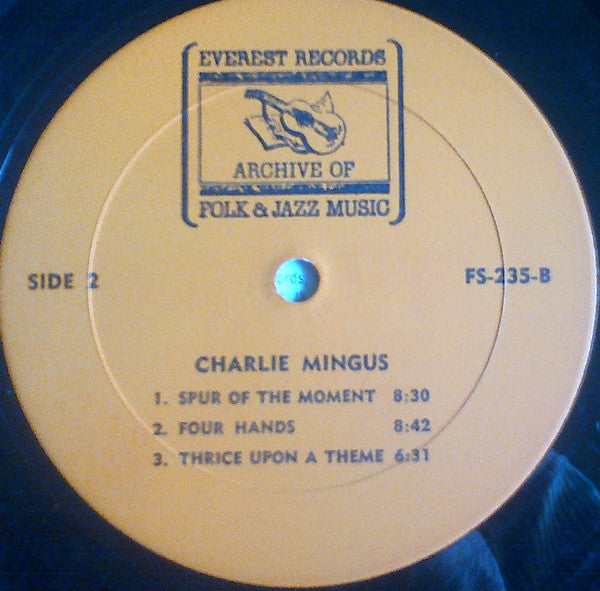 Charles Mingus - Charlie Mingus (Vinyl, LP, Compilation, Repress, Stereo) Very Good (VG) / Very Good (VG)