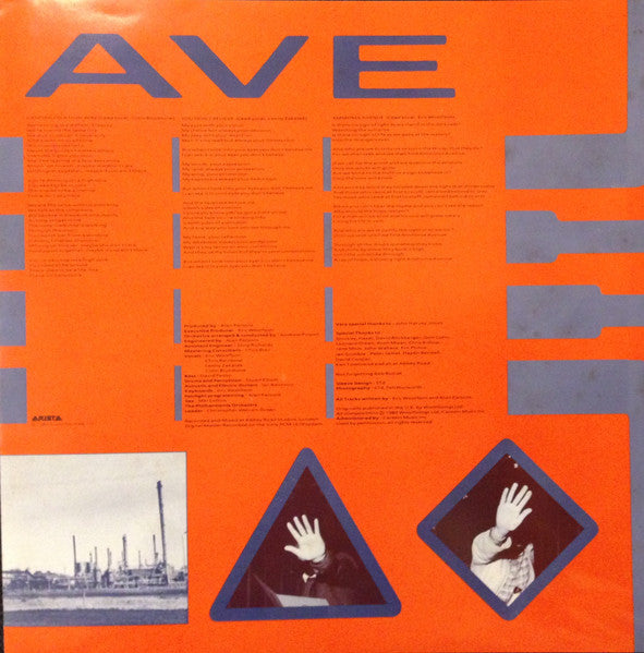 The Alan Parsons Project - Ammonia Avenue (Vinyl, LP, Album, Stereo) Very Good Plus (VG+) / Very Good Plus (VG+)