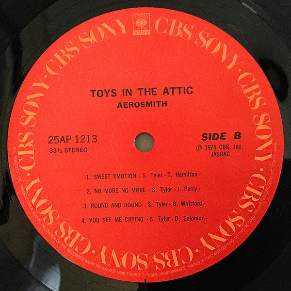 Aerosmith - Toys In The Attic (Vinyl, LP, Album, Reissue)
