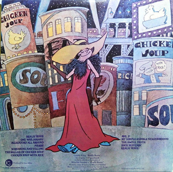 Carole King - リアリー・ロージー(おしゃまなロージー) (Vinyl, LP, Album) Very Good Plus (VG+) / Very Good (VG)