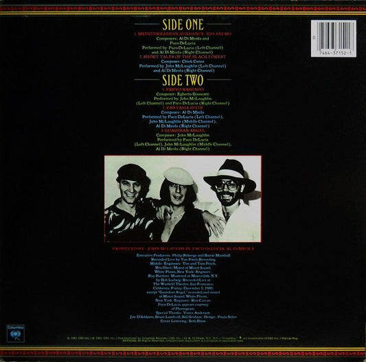 Al Di Meola - Friday Night In San Francisco (Vinyl, LP, Album) Good Plus (G+) / Very Good (VG)