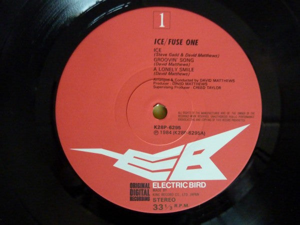 Fuse One - Ice (Vinyl, LP) Near Mint (NM or M-) / Near Mint (NM or M-)