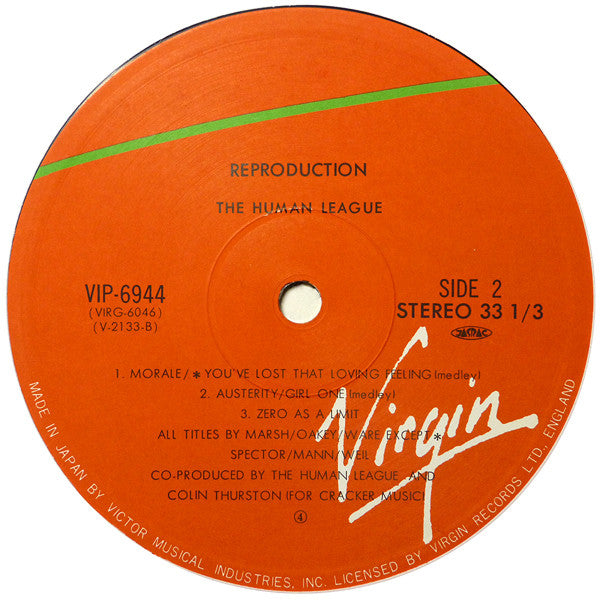 The Human League - Reproduction (Vinyl, LP, Album) Very Good Plus (VG+) / Very Good Plus (VG+)