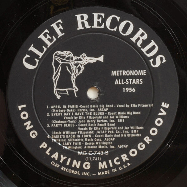 Metronome All Stars - Metronome All-Stars 1956 (Vinyl, LP, Album, Mono) Very Good Plus (VG+) / Very Good (VG)