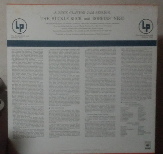 Buck Clayton - The Huckle-Buck And Robbins' Nest (A Buck Clayton Jam Session) (Vinyl, LP, Album) Near Mint (NM or M-) / Near Mint (NM or M-)