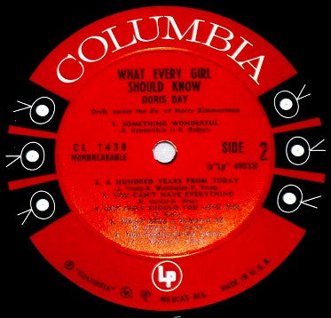 Doris Day - What Every Girl Should Know (Vinyl, LP, Mono) Very Good (VG) / Very Good (VG)