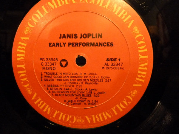 Janis Joplin - Janis (Vinyl, LP, Reissue, Mono)