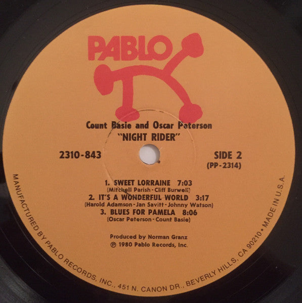 Count Basie - Night Rider (Vinyl, LP, Album, Stereo)