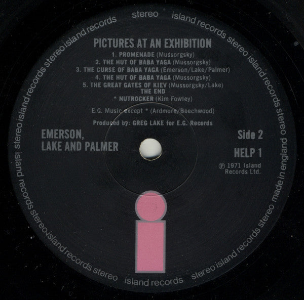 Emerson, Lake & Palmer - Pictures At An Exhibition (Vinyl, LP, Albu...