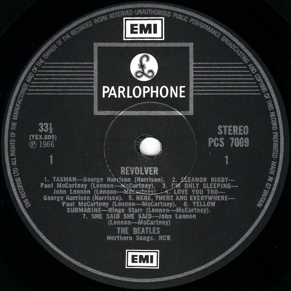 The Beatles - Revolver (Vinyl, LP, Album, Reissue, Stereo)
